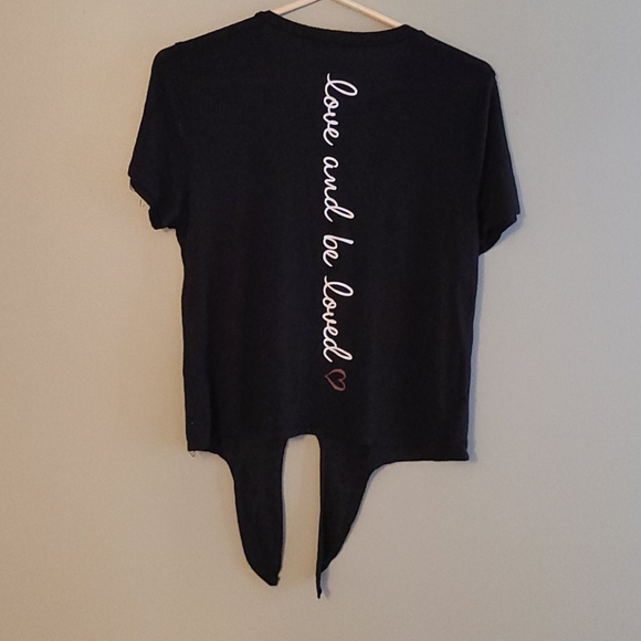 Black loved tee shirt - Picture 2 of 2